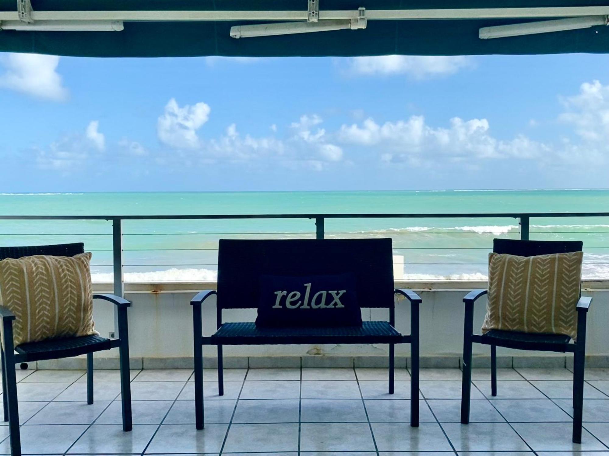 Oceanfront Condo In Luquillo Dış mekan fotoğraf